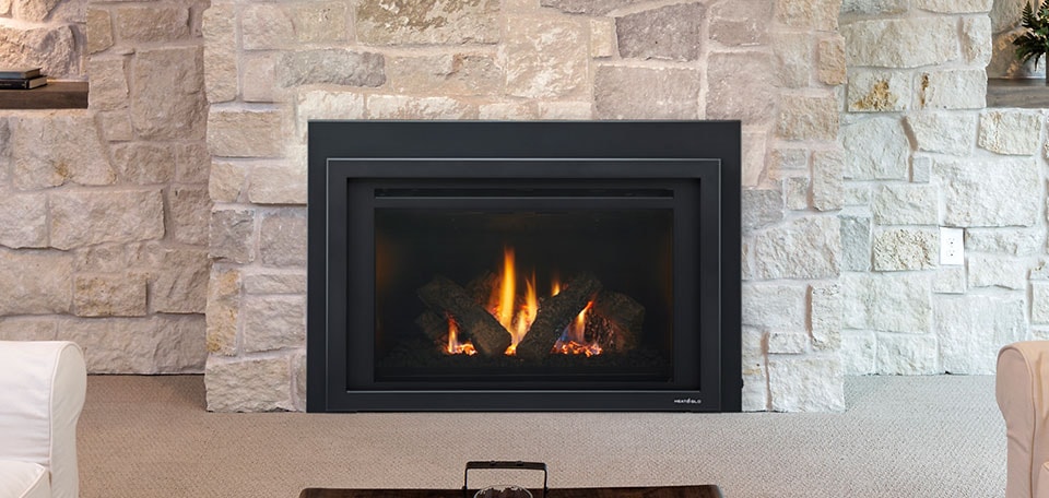 Heat & Glo Provident Series Gas Fireplace Insert Alaska Stove & Spa